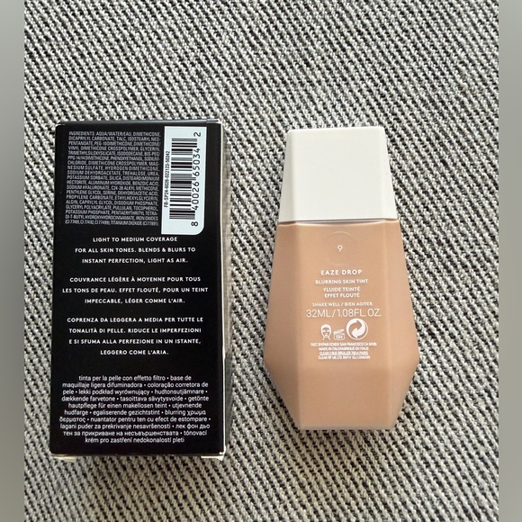 Fenty Beauty Eaze Drop Blurring Skin Tint - NIB - Lightweight Natural Finish - Picture 3 of 4